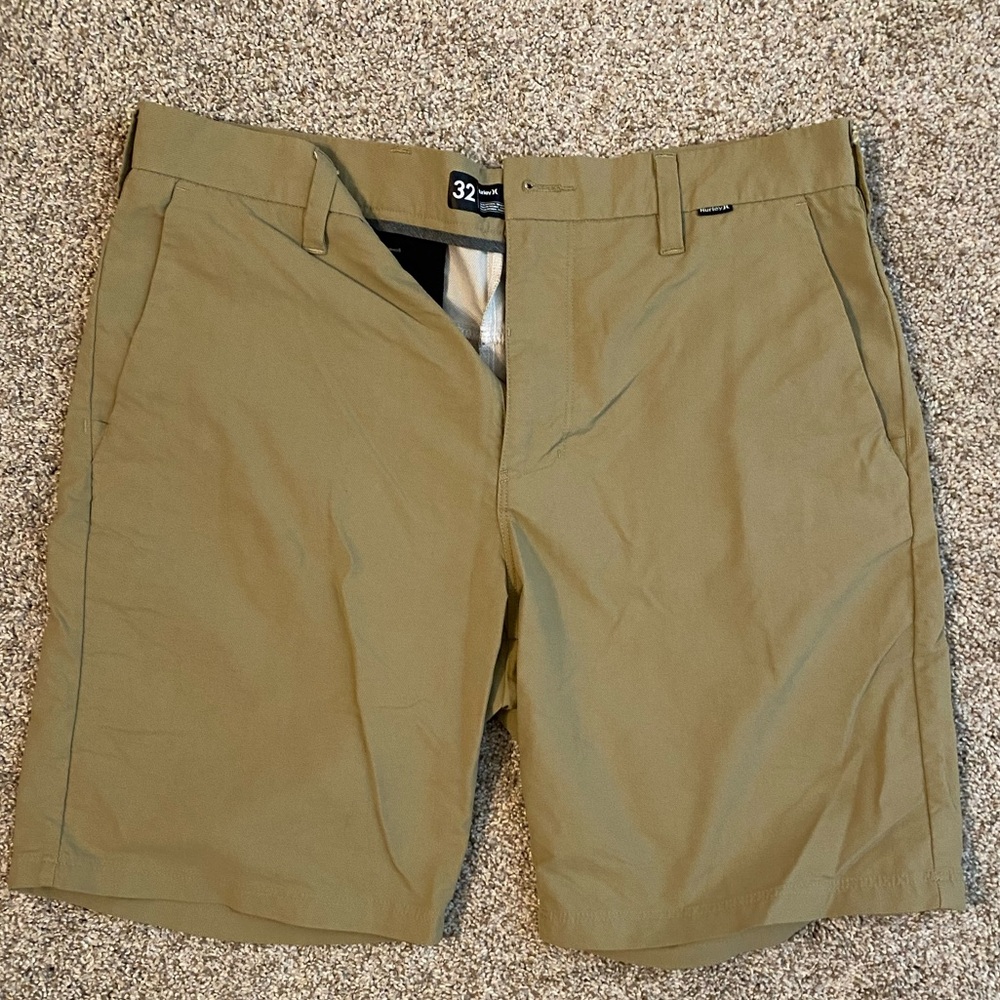 Mens Hurley Khaki Shorts
